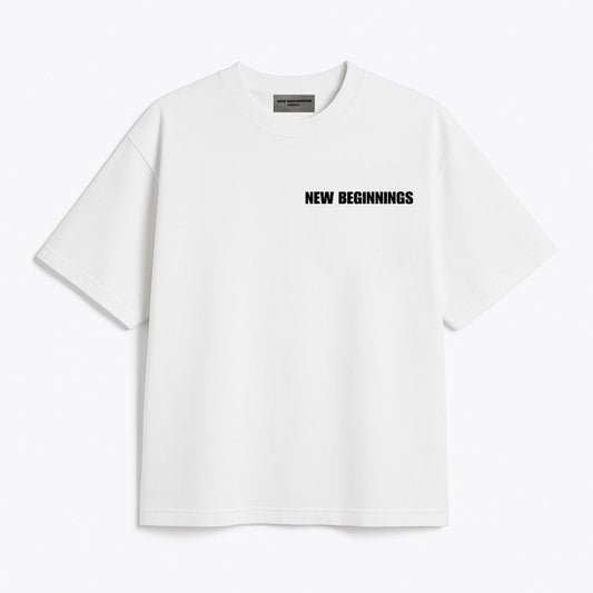 NEW BEGINNINGS Sleeve Tee