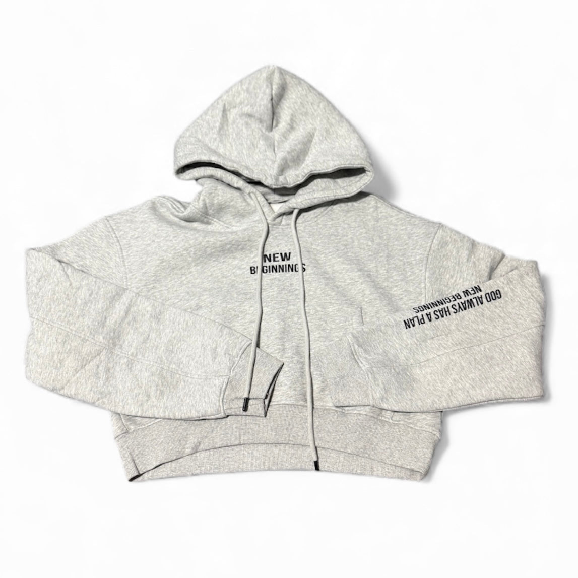 NB-00 NEW BEGINNINGS – Women’s Crop Hoodie (Premium Fit)