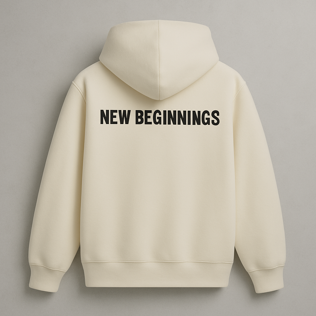 NEW BEGINNINGS Oversize Hoodies