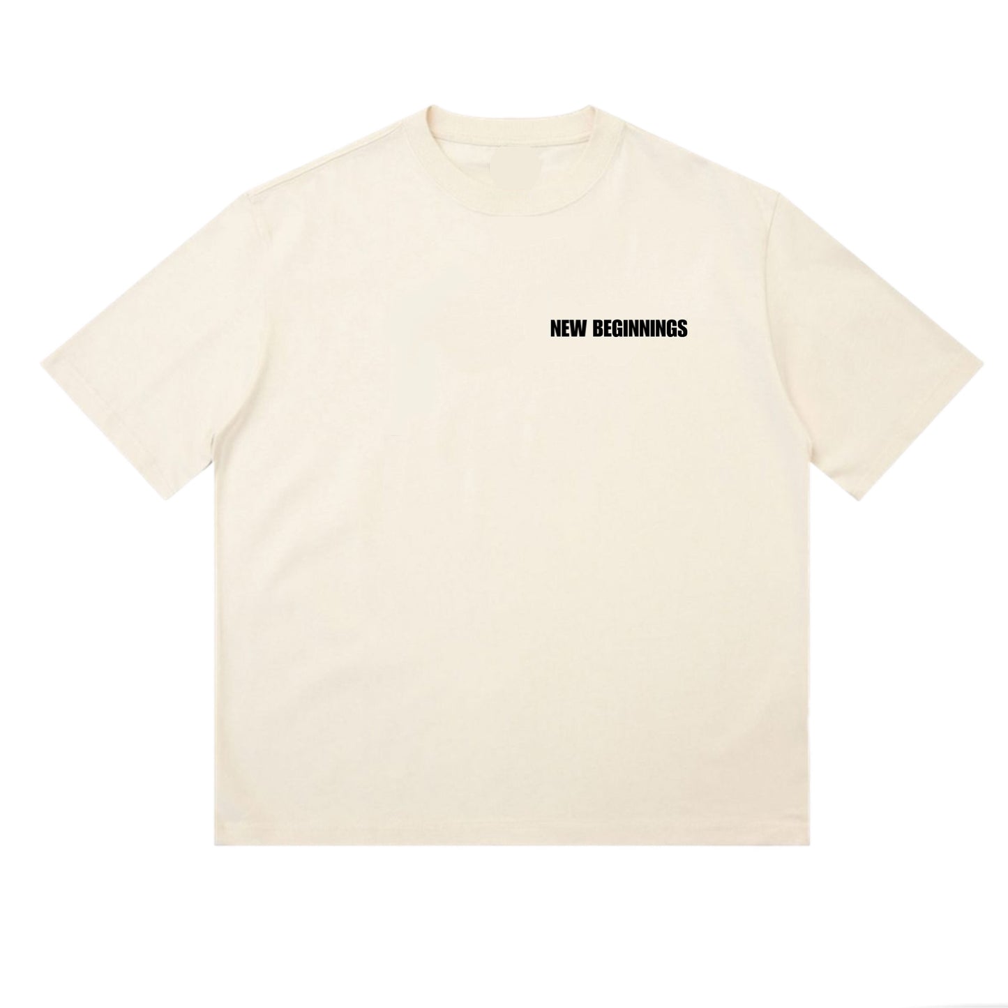 OVERSIZED T-SHIRT CREAM