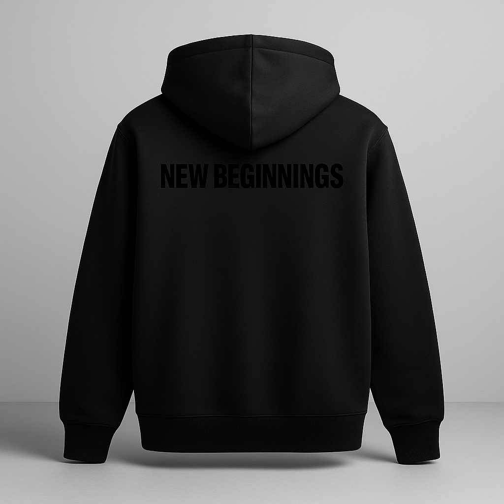 NEW BEGINNINGS Oversize Hoodies