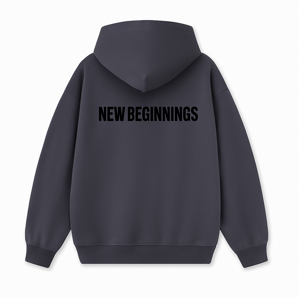 NEW BEGINNINGS Oversize Hoodies